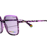 Polaroid Purple Square Women's Sunglasses 