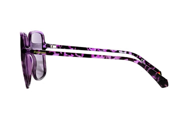 Polaroid Purple Square Women's Sunglasses