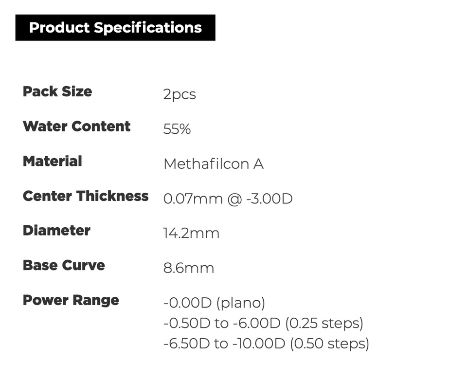 Freshkon colour contact lenses – Wickramarachchi Opticians