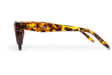 Ross Tortoise Square Plastic Sunglass