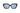 Ross Black Irregular Plastic Sunglass