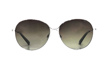Invu Silver Round Sunglasses