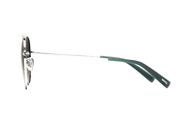 Invu Silver Round Sunglasses