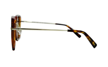 INVU Brown & Gold metal Box Women's Sunglasses