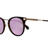Polaroid Brown Round Women's Sunglasses 
