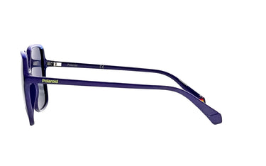 Polaroid Blue Square Women's Sunglasses