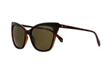 Polaroid Brown Cat Eye Women's Sunglasses 