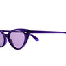 Polaroid Purple Curve Women's Sunglasses 