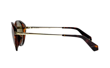 Polaroid Brown Oval Women's Sunglasses