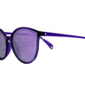 Polaroid Purple Round Women's Sunglasses 