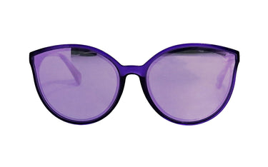 Polaroid Purple Round Women's Sunglasses