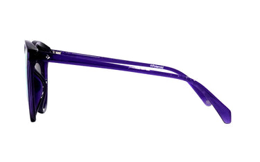 Polaroid Purple Round Women's Sunglasses