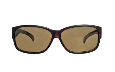 Polaroid Brown Square Women's Sunglasses