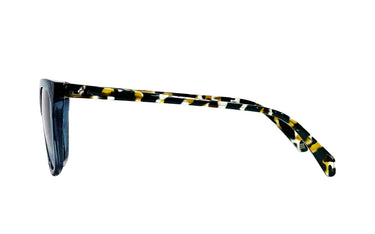 Polaroid Transparent Blue Square Sunglasses