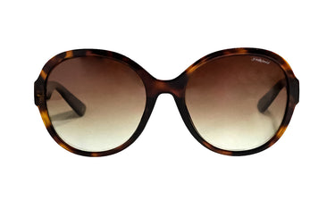Polaroid Brown Oval Women's Sunglasses
