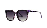 Polaroid Purple Square Women's Sunglasses 