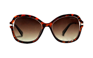 Polaroid Brown Curve Women's Sunglasses