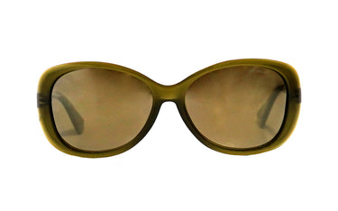 Polaroid Green Oval Women's Sunglasses