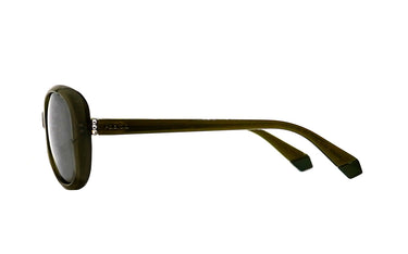 Polaroid Green Oval Women's Sunglasses