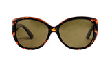 Polaroid Brown Curve Women's Sunglasses - Wickramarachchi Opticians