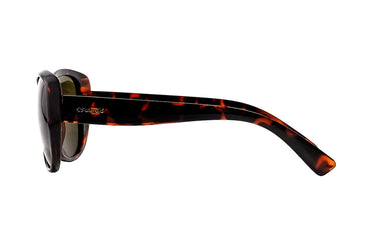 Polaroid Brown Curve Women's Sunglasses