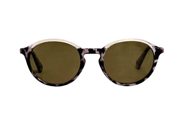 Polaroid Brown & Black Round Women's Sunglasses